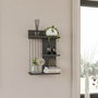 Hanah Home Kinik - Estantería de pared Antracita